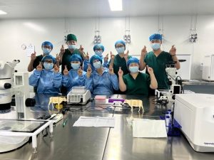 Embryology Training bovine and cattle in vitro embryo production procedures ovum-pick up operation overview,, in vitro maturation, in vitro fertilisation Ningxia China ART LAB SOLUTIONS